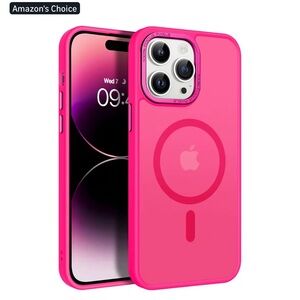 BENTOBEN Hot Pink iPhone 14 Pro Max Case
